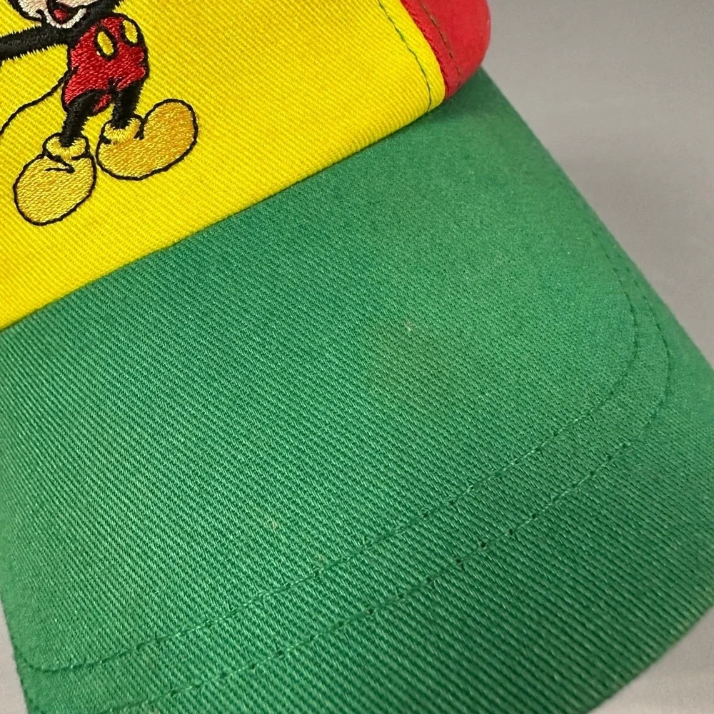 Disneyland Resort Mickey Mouse Youth Multicolor Kids Baseball Hat Embroidered